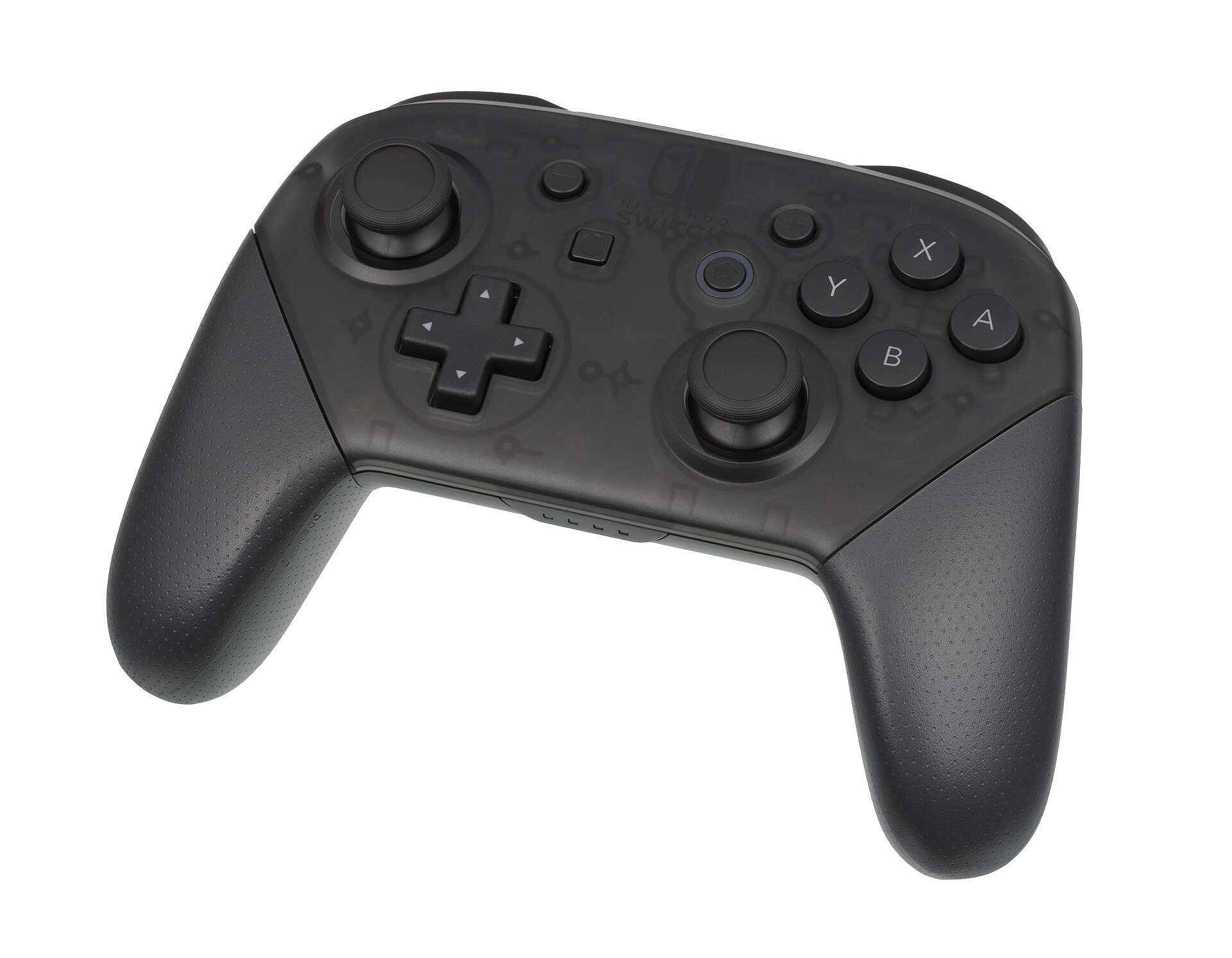 A black video game controller on a plain white background, illustrating a Trevor L Taylor podcast episode on screens and motivation